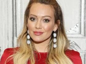 Hilary Duff with La Roux and Jade LeMac